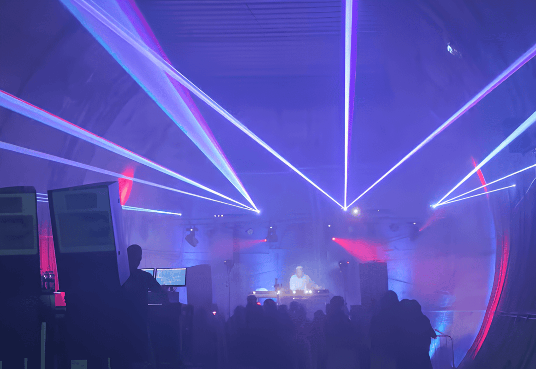Lasers au space bunker 2