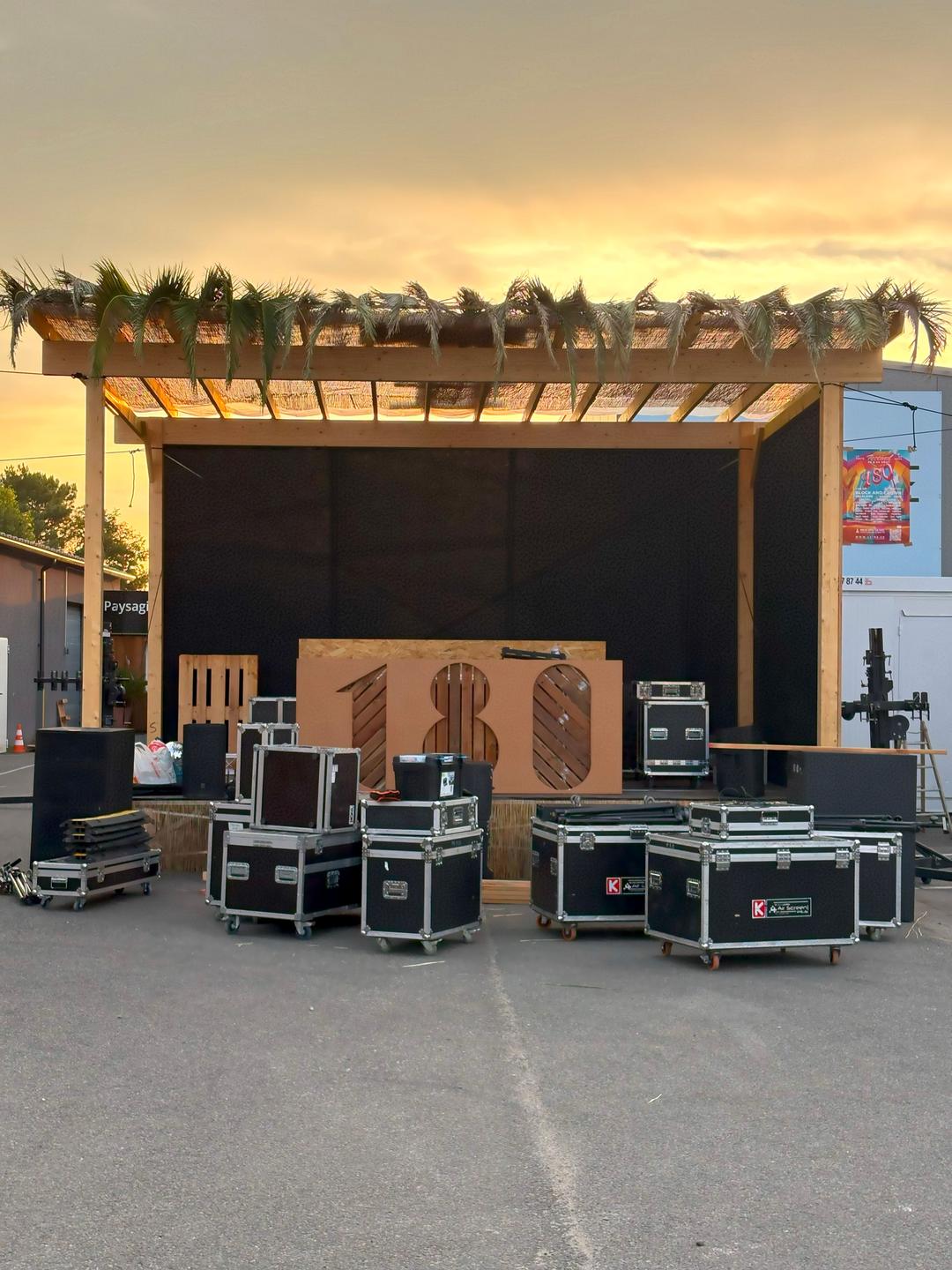 Montage de la mainstage