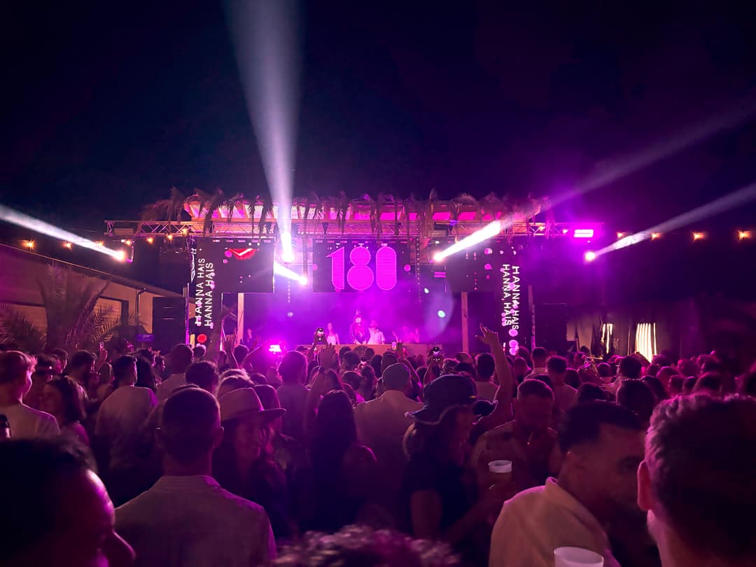 Mainstage Le 180 rose et blanc