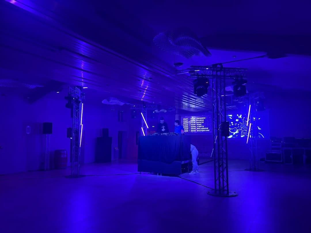 Mainstage en bleu