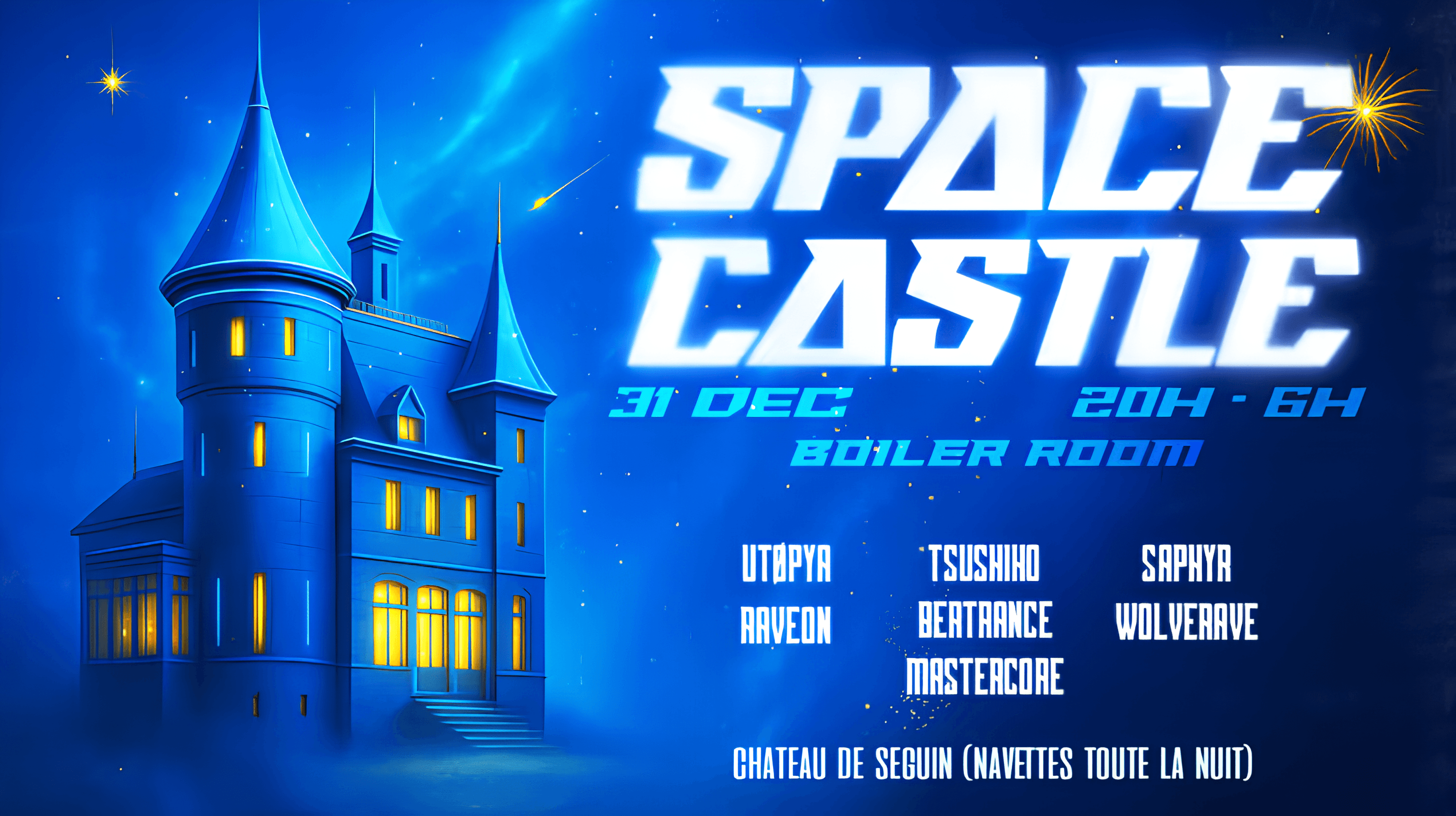 Affiche Space Castle